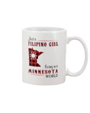 FILIPINO GIRL LIVING IN MINNESOTA WORLD Mug tile