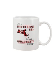 PUERTO RICAN GIRL LIVING IN MASSACHUSETTS WORLD Mug tile