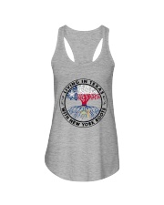 LIVING IN TEXAS WITH NEW YORK ROOTS Ladies Flowy Tank thumbnail