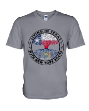 LIVING IN TEXAS WITH NEW YORK ROOTS V-Neck T-Shirt thumbnail