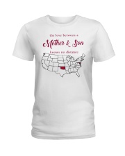 OKLAHOMA MARYLAND THE LOVE MOTHER AND SON Ladies T-Shirt thumbnail