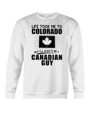 CANADIAN GUY LIFE TOOK TO COLORADO Crewneck Sweatshirt thumbnail
