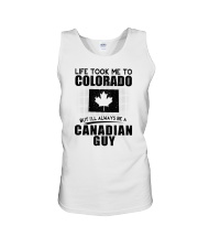 CANADIAN GUY LIFE TOOK TO COLORADO Unisex Tank thumbnail