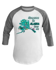 Someone In Alaska Loves Me Mug Baseball Tee tile