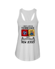 LIVE IN TENNESSEE BEGAN IN NEW JERSEY Ladies Flowy Tank thumbnail