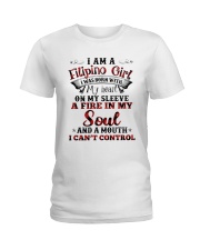 Philippines A Fire In My Soul Ladies T-Shirt tile