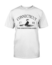 Connecticut Nickname Symbols Classic T-Shirt tile