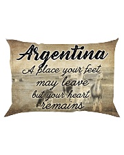 ARGENTINA A PLACE YOUR HEART REMAINS Rectangular Pillowcase tile