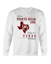 PUERTO RICAN GIRL LIVING IN TEXAS WORLD Crewneck Sweatshirt tile