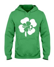 Maine Map Clover Custom Your Name Hooded Sweatshirt tile