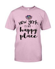 NEW YORK IS MY HAPPY PLACE Classic T-Shirt thumbnail