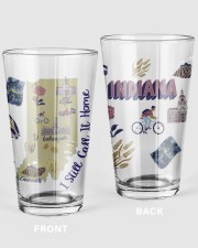Indiana I Still Call It Home 16oz Pint Glass front