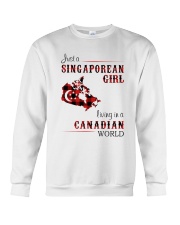 SINGAPOREAN GIRL LIVING IN CANADIAN WORLD Crewneck Sweatshirt tile