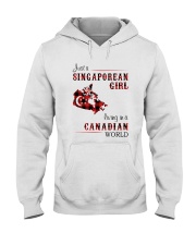 SINGAPOREAN GIRL LIVING IN CANADIAN WORLD Hooded Sweatshirt tile