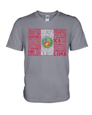 Peru City Flag V-Neck T-Shirt tile