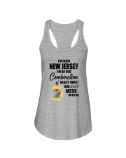 I'M FROM NEW JERSEY I'M AN ODD COMBINATION Ladies Flowy Tank thumbnail