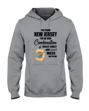 I'M FROM NEW JERSEY I'M AN ODD COMBINATION Hooded Sweatshirt thumbnail