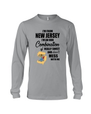 I'M FROM NEW JERSEY I'M AN ODD COMBINATION Long Sleeve Tee thumbnail