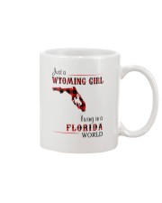 WYOMING GIRL LIVING IN FLORIDA WORLD Mug thumbnail