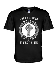 IRELAND LIVES IN ME V-Neck T-Shirt thumbnail