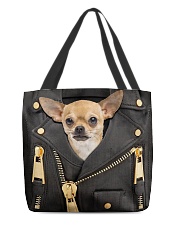 Chihuahua Zipper Jacket All-over Tote front