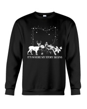 Ohio It's Where My Story Begins Crewneck Sweatshirt tile