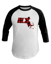 MAINE IN MASSACHUSETTS WORLD Baseball Tee thumbnail