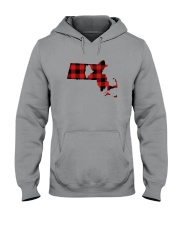 MAINE IN MASSACHUSETTS WORLD Hooded Sweatshirt thumbnail