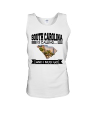 South Carolina Is Calling And I Must Go Unisex Tank tile