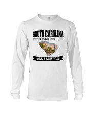 South Carolina Is Calling And I Must Go Long Sleeve Tee tile