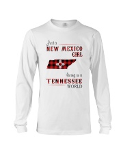 NEW MEXICO GIRL LIVING IN TENNESSEE WORLD Long Sleeve Tee thumbnail