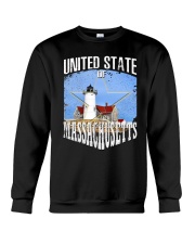 United State Of Massachusetts Crewneck Sweatshirt tile