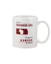 WISCONSIN GIRL LIVING IN KANSAS WORLD Mug thumbnail