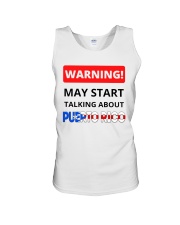 Talking About Puerto Rico Unisex Tank tile