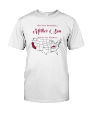 KENTUCKY CALIFORNIA THE LOVE MOTHER AND SON Classic T-Shirt thumbnail