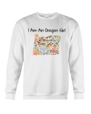 I'm An Oregon Girl Crewneck Sweatshirt tile