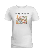 I'm An Oregon Girl Ladies T-Shirt front