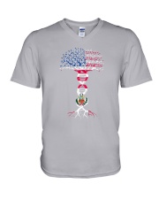 AMERICA PERU ROOTS V-Neck T-Shirt thumbnail