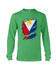 Philippines Flag Torn Long Sleeve Tee tile