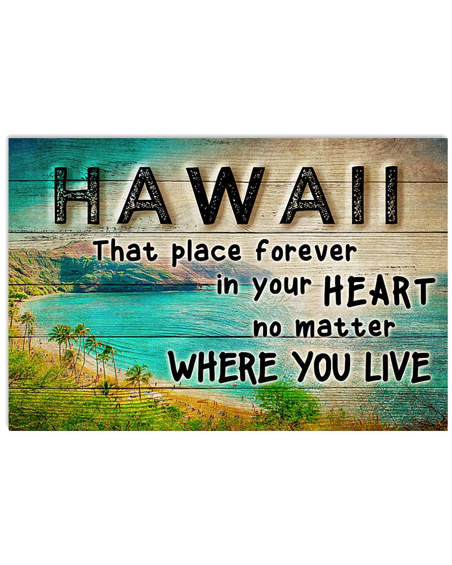HAWAII THAT PLACE FOREVER IN YOUR HEART 24x16 Poster