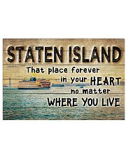 STATEN ISLAND THAT PLACE FOREVER IN YOUR HEART 17x11 Poster front