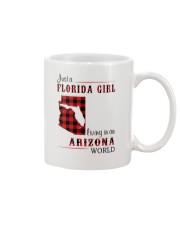 FLORIDA GIRL LIVING IN ARIZONA WORLD Mug tile