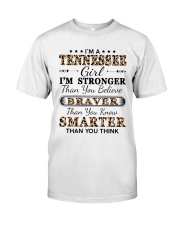Tennessee Girl Stronger Braver Smarter Classic T-Shirt tile