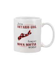 ONTARIO GIRL LIVING IN NOVA SCOTIA WORLD Mug thumbnail
