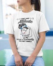 Custom Name Scotland I Don't Have Attitude Classic T-Shirt apparel-classic-tshirt-lifestyle-front-213