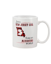 JERSEY GIRL LIVING IN MISSOURI WORLD Mug thumbnail