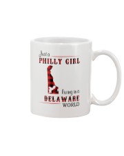 PHILLY GIRL LIVING IN DELAWARE WORLD Mug thumbnail