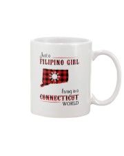 FILIPINO GIRL LIVING IN CONNECTICUT WORLD Mug tile