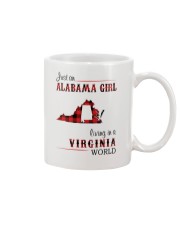 ALABAMA GIRL LIVING IN VIRGINIA WORLD Mug thumbnail