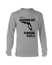 JUST A CALIFORNIA GUY IN A FLORIDA WORLD Long Sleeve Tee thumbnail